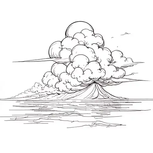 Akatsuki Cloud tattoo design idea