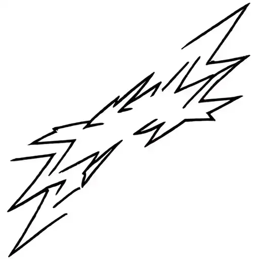thunder lightning and my name is pop tattoo design idea