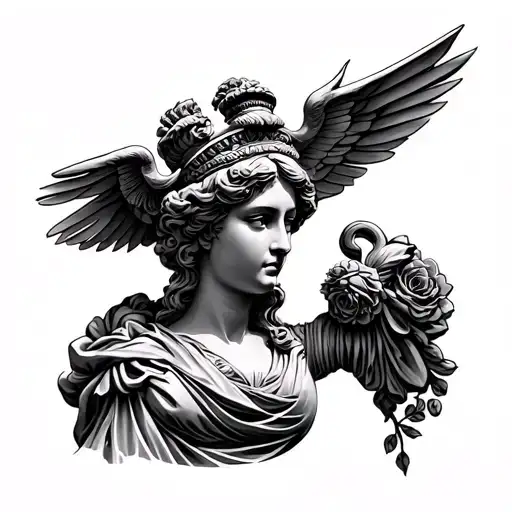 Themis tattoo design idea