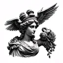 Themis tattoo design idea