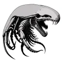 Xenomorph tattoo design idea
