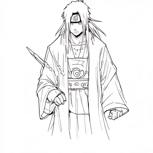 ace from one piece, byakuya from bleach, itachi from naruto tattoo design idea