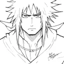 ace from one piece, byakuya from bleach, itachi from naruto tattoo design idea