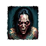 Depression tattoo design idea