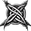 Witches Knot tattoo design idea