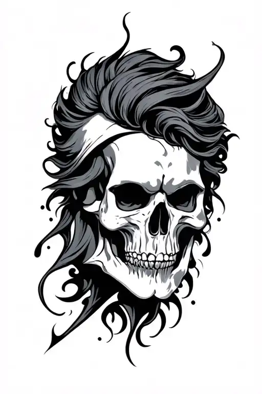 white pride tattoo design idea