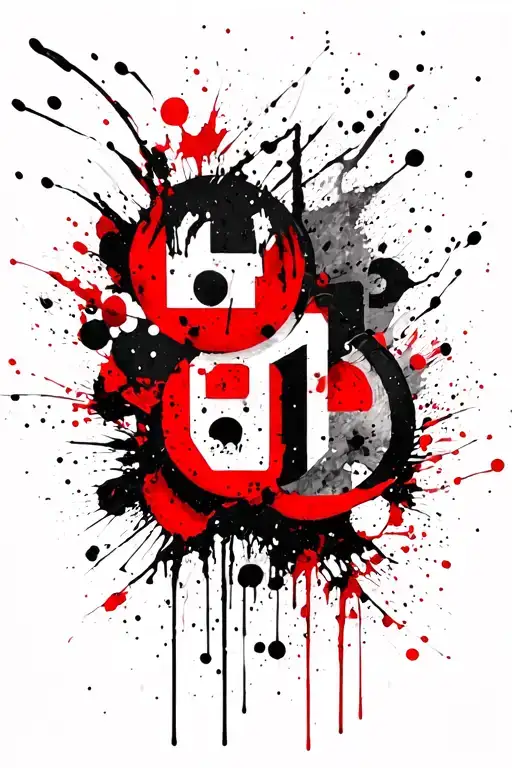 Greek numbers McMviii tattoo design idea