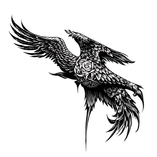 Invictus tattoo design idea