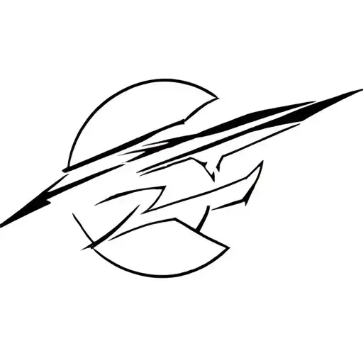 Sai tmnt cyber sigilism tattoo design idea