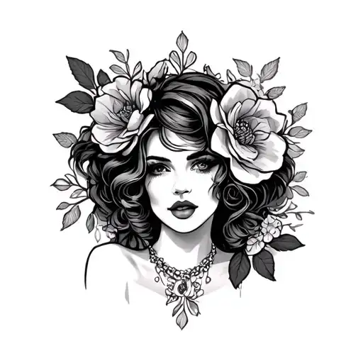 hotwife tattoo design idea