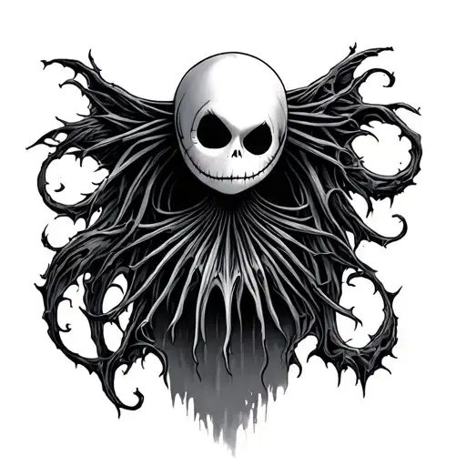 Nightmare Before Christmas tattoo design idea