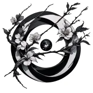 Kintsugi tattoo design idea