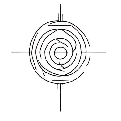 darkness and light tattoo design idea