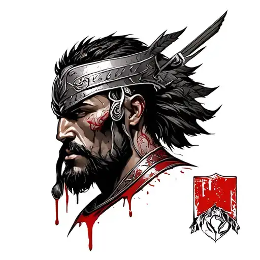 spartacus blood and sand tattoo design idea