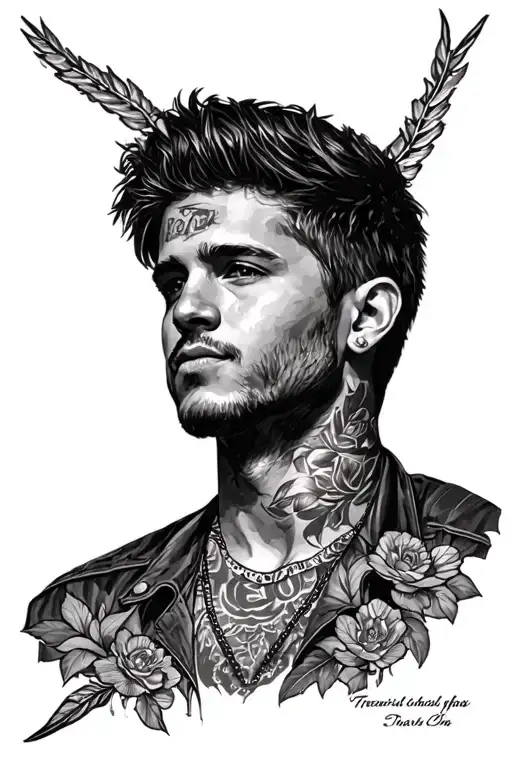 memorial for my cousin Travis  tattoo design idea