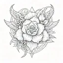 memorial tattoo for dad tattoo design idea