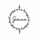 name tattoo: Gianna tattoo design idea