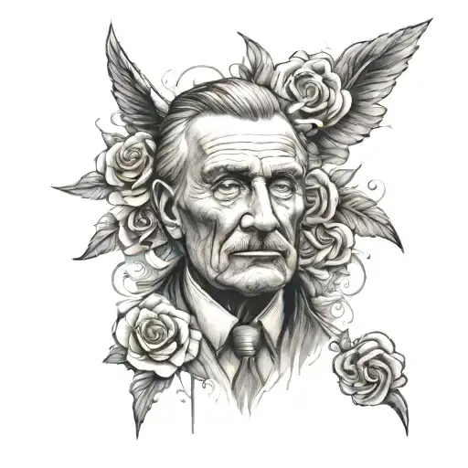 father memorial tattoo tattoo design idea