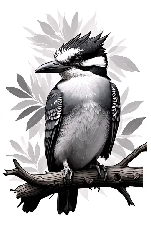 Kookaburra tattoo design idea