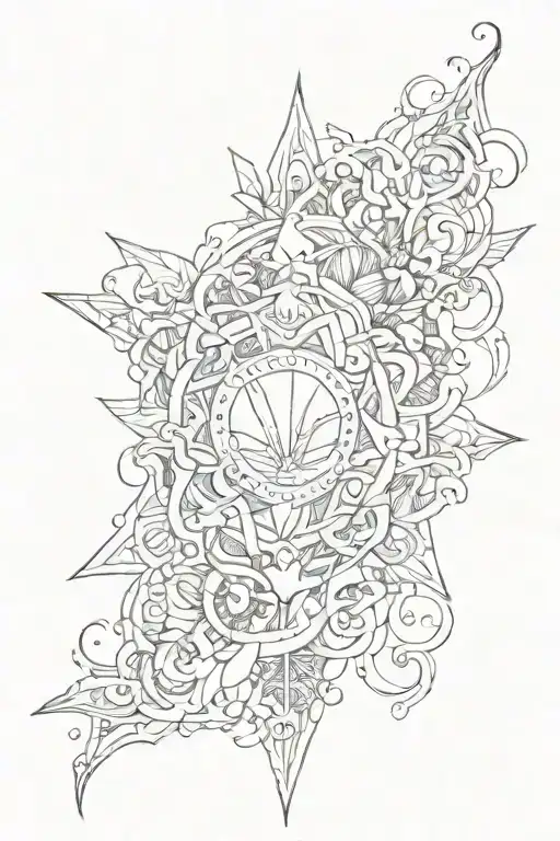 sobriety  tattoo design idea