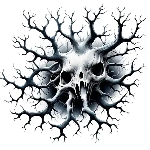 Neuron tattoo design idea