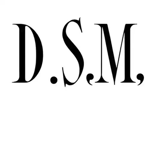 "D.S.M" Initials in cattle branding font tattoo design tattoo design idea
