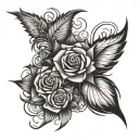 Addiction Recovery tattoo design idea