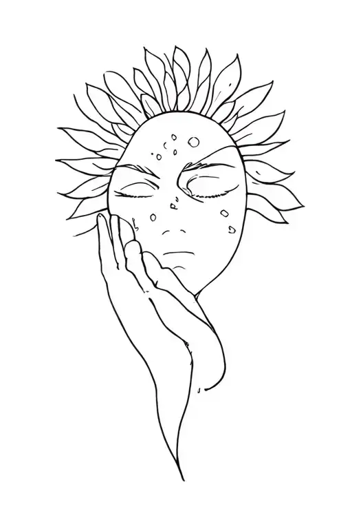 I am endowed with absurd sensitivity, which scrapes others tears me away. tattoo design idea