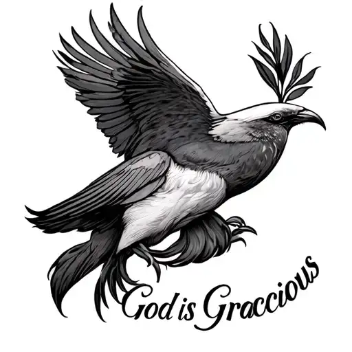 God Is Gracious tattoo design idea