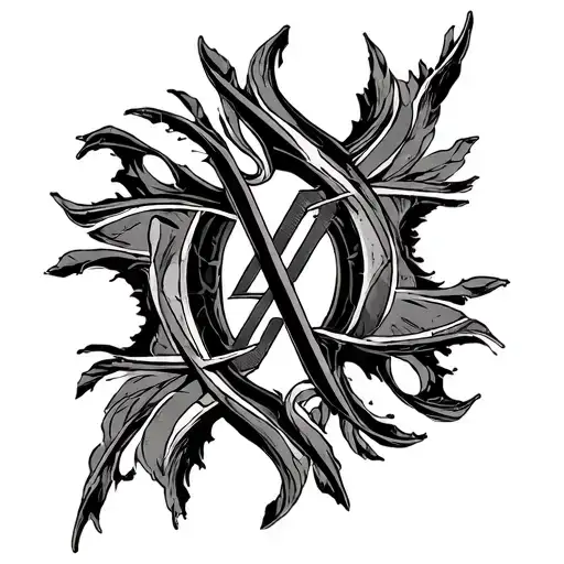 0424th 2007 Roman numerals tattoo design idea