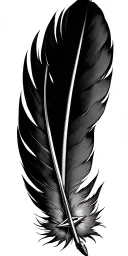 ship map compass small feather pen with ink  tattoo design idea