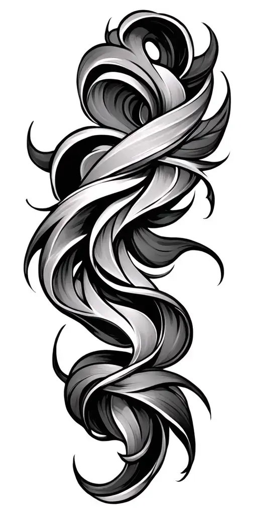 meander tattoo design idea