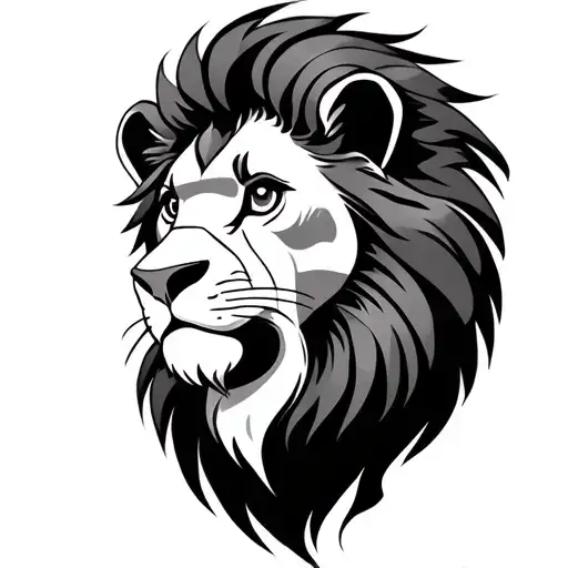 the lion king  tattoo design idea