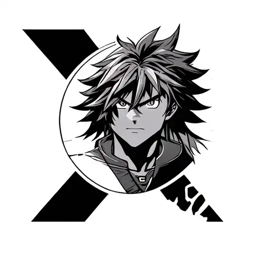 my hero academia tattoo design idea