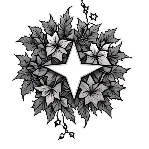 Ivy, Stars, Velaris tattoo design idea