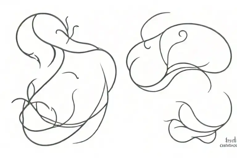 fire, earth, wind, water tattoo design idea