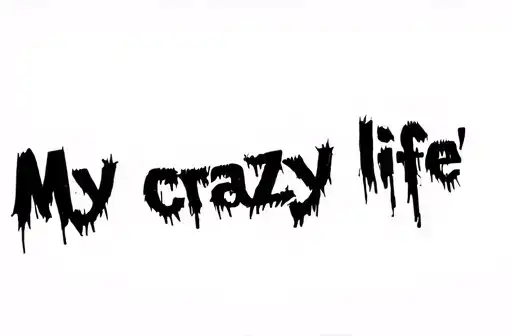 "My crazy life" tattoo design idea