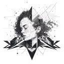 overthinker creative tattoo design idea