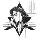 overthinker creative tattoo design idea