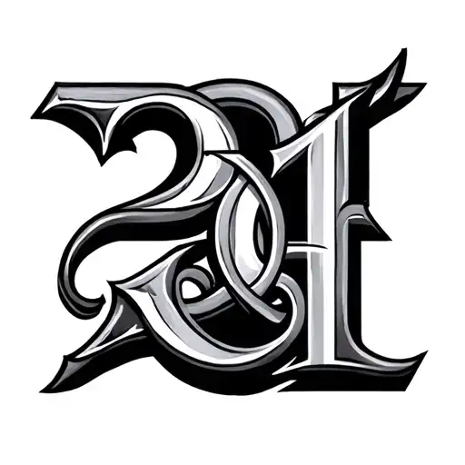 2001 Roman Numerals tattoo design idea