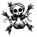 Voodoo Doll tattoo design idea