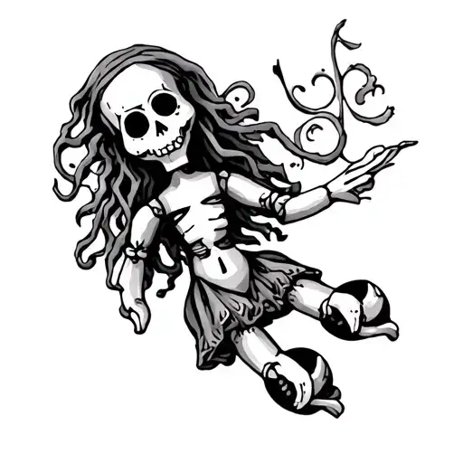 Voodoo Doll tattoo design idea