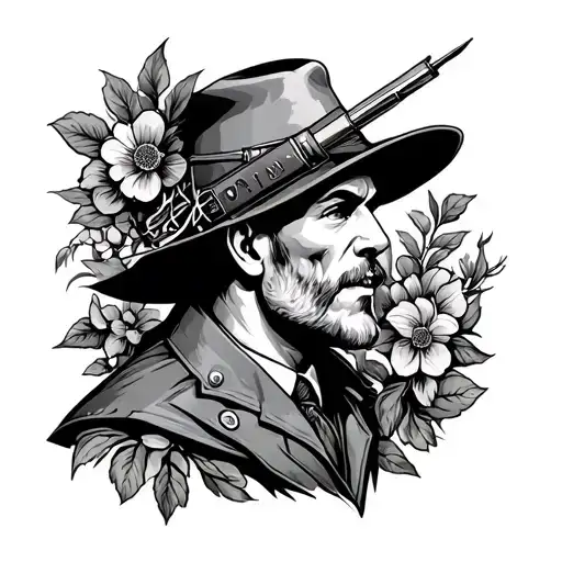 Trader tattoo design idea