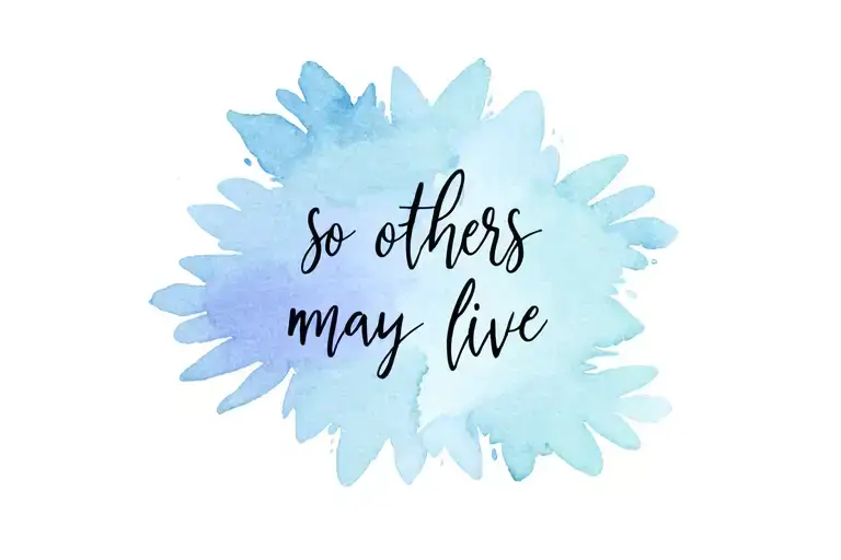 so others may live tattoo design idea