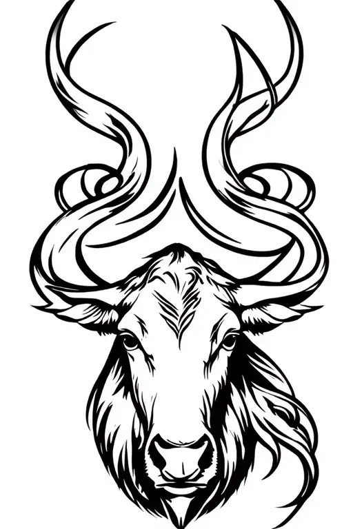  design a tattoo of Taurus , Gemini , and Aquarius zodiac combined together for a forearm tattoo tattoo design idea