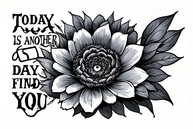 Today is another day to find you tattoo design idea