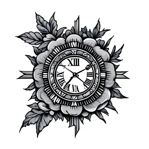 1995 In Roman Numerals tattoo design idea