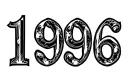 "1996" tattoo design idea