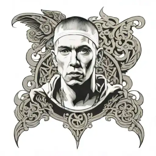 Eminem tattoo design idea