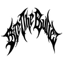 "Bite The Bullet" "Bite The Bullet", Blackwork Dark Lettering Calligraphy Chaotic Hardcore, Soft-Edge, High-Contrast Black Ink Expressive tattoo design idea